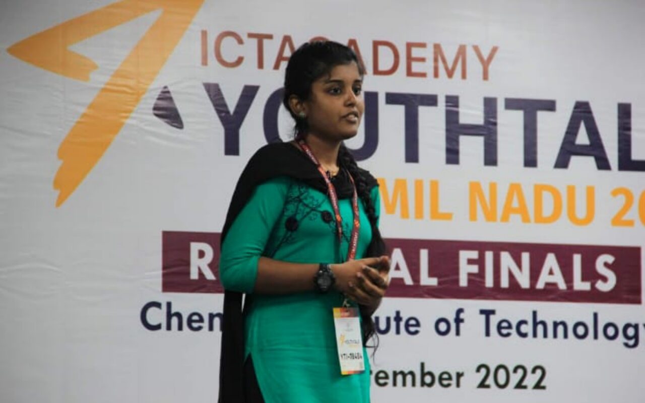 Hemambika a SEO freelancer in Chennai India @ youth Talk 